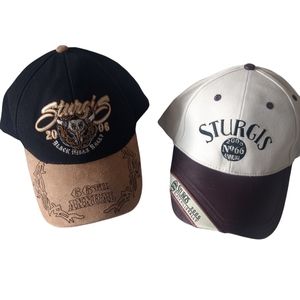 Sturgis Hats. Gorgeous motorcycle hats from 2006 66th Bike Rally. Almost Vintage